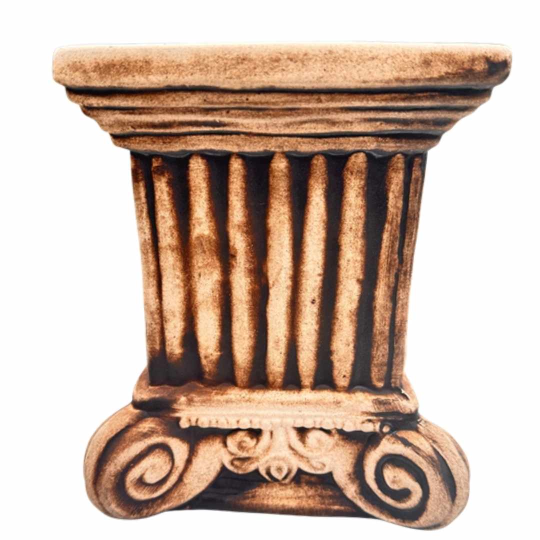 Horní pohled na sloupek